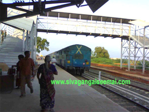 sivagangai railway station phone number and station code